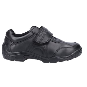 Hush Puppies - Jungen Schul-Uniform-Schuhe "Arlo", Leder (Schwarz)