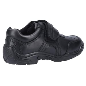 Hush Puppies - Jungen Schul-Uniform-Schuhe "Arlo", Leder (Schwarz)