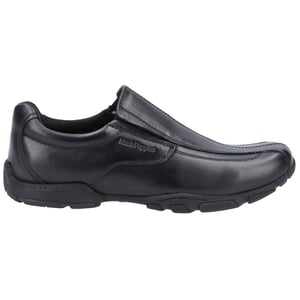 Hush Puppies - Jungen Schul-Uniform-Schuhe "Elijah", Leder (Schwarz)