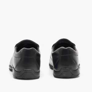 Hush Puppies - Jungen Schul-Uniform-Schuhe "Elijah", Leder (Schwarz)