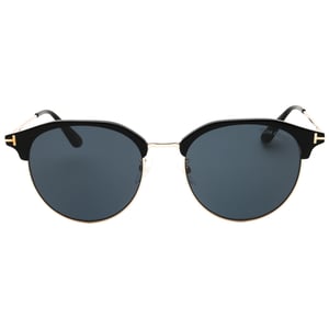 Tom Ford - Sonnenbrille Mit Glänzendem, Schwarzem Rahmen Und Rauchglas
