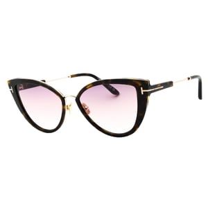 Tom Ford - Sonnenbrille Mit Dunklem Havanna-rahmen Und Braunen Farbverlaufsgläsern