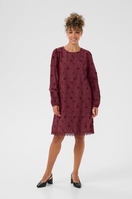 Kleid CROlivia Straight fit bordo