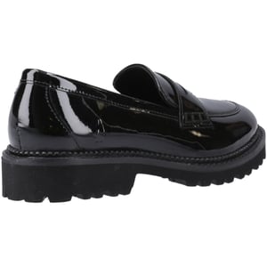 Hush Puppies Grazia Mädchenschwarze Slipper Aus Leder