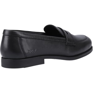 Pod Islay Mädchenschwarze Slipper Aus Leder