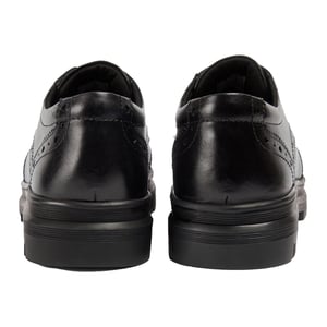 Pod Fiona Mädchen Brogues Aus Schwarzem Leder