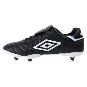 Umbro - Herren Fußball-Stiefel "Speciali Eternal Team Sg", Leder (Schwarz/Weiß/Königsblau)