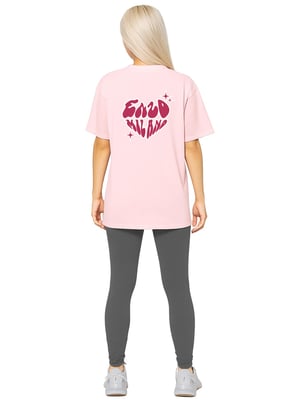 Enzo Milano | Womens Oversized T-Shirt & Leggings Set