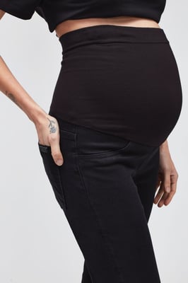 Damen Jeans Straight Maternity Slillugr Straight Fit