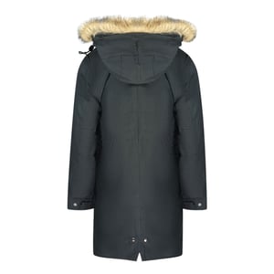 Fred Perry - Schwarze Parkajacke Mit Kapuze
