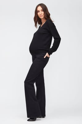 Damen Jeans Bootcut Maternity Sliillluxgra Bootcut Fit