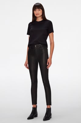 Damen Pants Aubrey Leather Skinny Fit