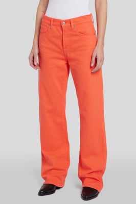 Damen Pants Tess Trouser Colored Mankind Straight Fit