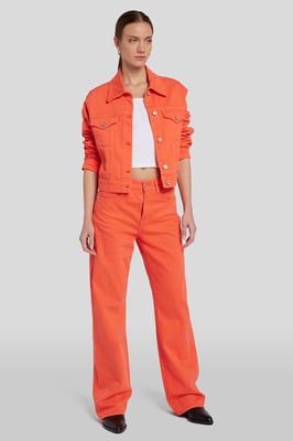 Damen Pants Tess Trouser Colored Mankind Straight Fit