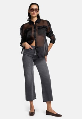 Damen Jeans Cropped Alexa Straight Fit