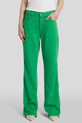 Damen Pants Tess Trouser Colored Tencel Straight Fit