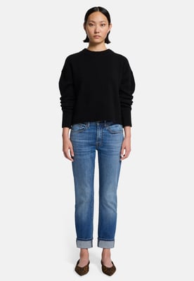 Damen Jeans Relaxed Skinny Slim Fit
