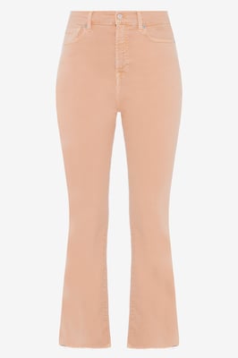 Damen Pants Hw Slim Kick Colored Stretch Bootcut Fit