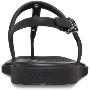 Crocs Miami Nieten Thong Flip Thermoplastische Damen Sandalen Schwarz