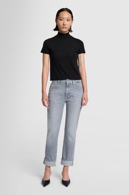 Damen Jeans Relaxed Skinny Slim Fit