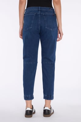 Damen Jeans Darted Boyfriend Jogger Jogger