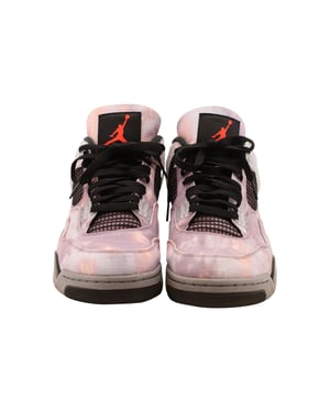 Nike Air Jordan 4 Retro Zen Master High Top Sneakers aus Amethyst-Canvas, Größe EU 45