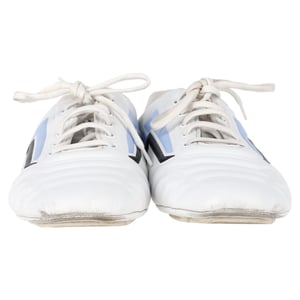 Prada Rev Low-Top Sneakers aus weißem Leder