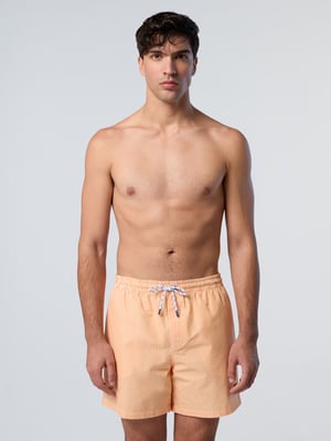 North Sails Badeshorts Gestreifter Seersucker