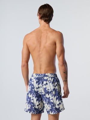 North Sails Badeshorts Gewaschener Druck