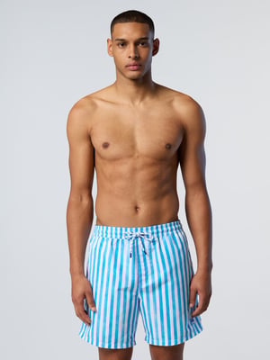 North Sails Badeshorts Bedrucktes Pfirsichleder