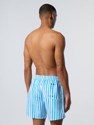 North Sails Badeshorts Bedrucktes Pfirsichleder