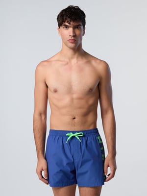 North Sails Badeshorts Vertikaler Druck