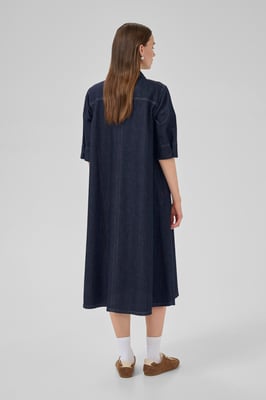 Denimkleid MaloMW Denimkleid A-shape dark blue