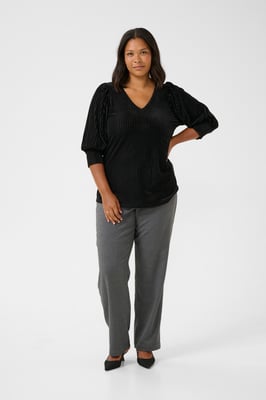 Langarm-Bluse KCcacanna Langarm-Bluse Regular fit black