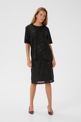 Kurzarm-Bluse KAlila Kurzarm-Bluse Regular fit black