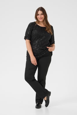 Kurzarm-Bluse KClaila Kurzarm-Bluse Regular fit black