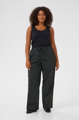 Casual Hose KCeloana Casual Hose Loose fit black white