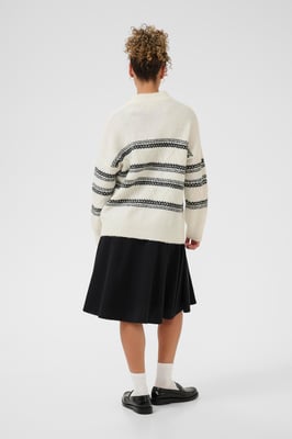 Strickpullover CRSkie Strickpullover Loose fit white
