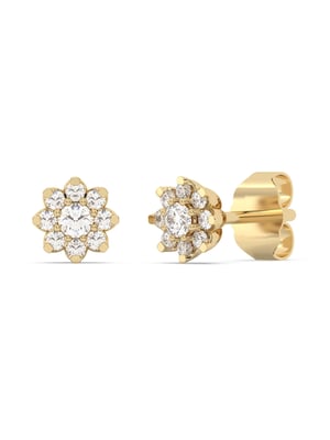 Diam Addict Ohrringe 585 Gelbgold mit im Labor gezüchteten Diamanten