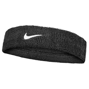 Nike - "Classic" Stirnband (Schwarz/Weiß)