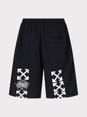 Off-white Exact Opposite Skate Sweatshorts Schwarz