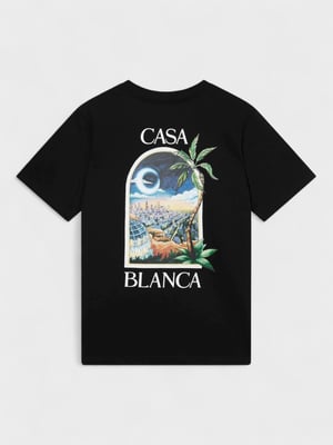 Casablanca LA Nights T-Shirt Schwarz