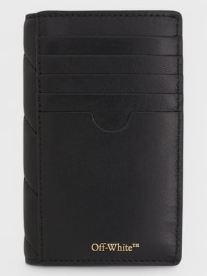 Off-White Jackhammer Flachkartenetui Schwarz
