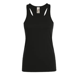 SOLS Damen Tanktop Justin, ärmellos (Schwarz)