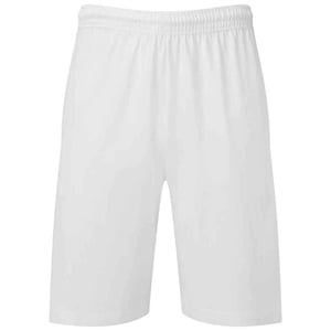 Fruit of the Loom - "Iconic" Jersey-Shorts für Herren (Weiß)