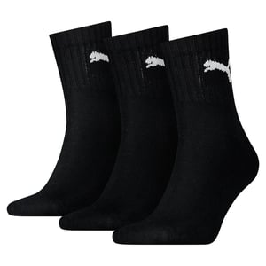 Puma Unisex Socken, 3er-Pack (Schwarz)