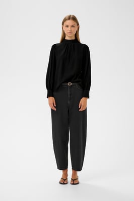 Langarm-Bluse TrishIW Langarm-Bluse black