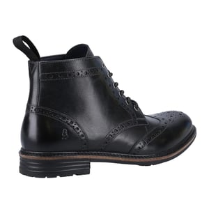 Hush Puppies - "Joshua" Stiefeletten für Herren, Leder (Schwarz)