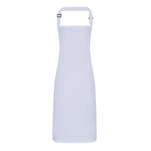 Premier - Herren/Damen Unisex Schürze, mit Latz (Weiß)