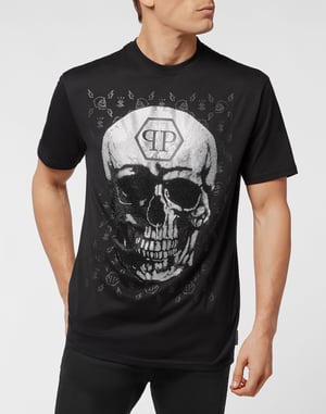 T-Shirt Skull And Plein